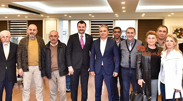 Başkan Uysal, Milli Piyango esnafını kabul etti