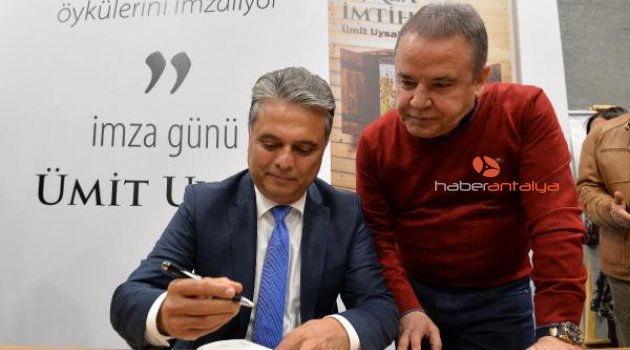 Başkan Uysal okurlarıyla buluştu