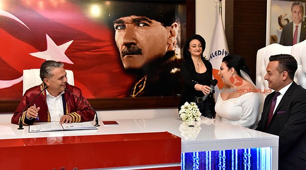 Başkan Uysal, personelinin nikahını kıydı