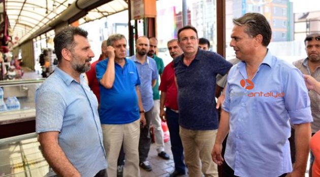 Başkan Uysal'dan 'geçmiş olsun' ziyareti