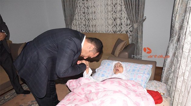 BAŞKAN YÜCEL'DEN ANLAMLI ZİYARET