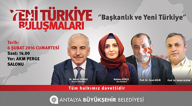 ‘BAŞKANLIK VE YENİ TÜRKİYE’ KONUŞULACAK