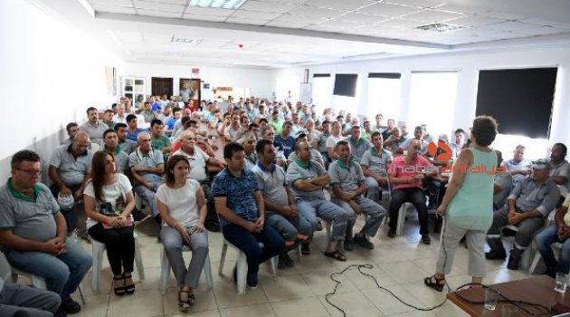 Belediyeden personele iş güvenliği eğitimi