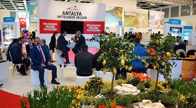 Berlin Turizm Fuarı'na Antalya'dan büyük çıkarma