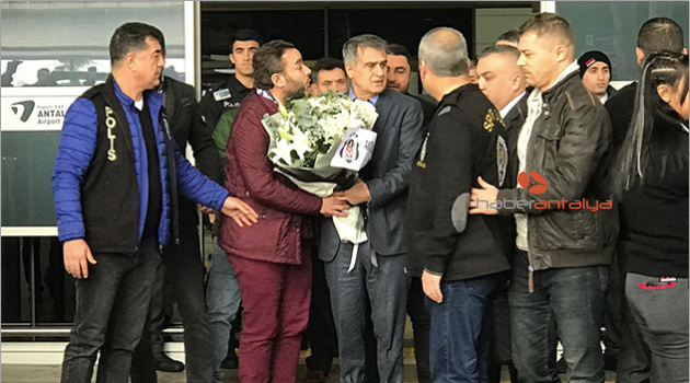 Beşiktaş, Antalya'ya geldi