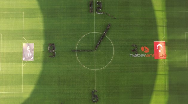 Beşiktaş'tan koreografili anma