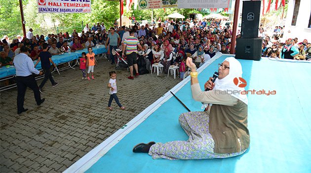  Beydağı Dereköy Şenlikleri'ne yoğun ilgi