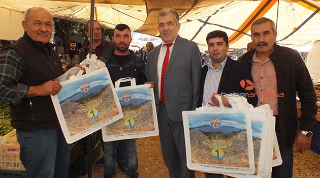 Bez çanta uygulaması semt pazarında start aldı