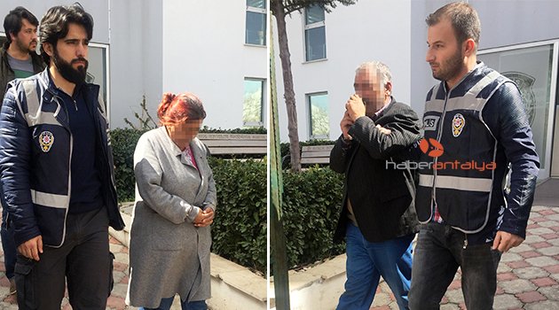 Boşanan çift, birlikte hırsızlık yaparken yakalandı