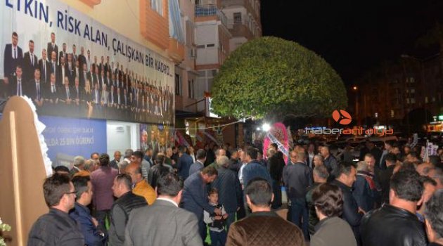 Boztaş'tan seçim ofisi açılışı