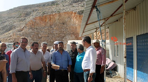Budak'tan taş ocağı tepkisi