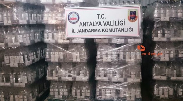 Bugün Antalya'da ele geçirildi! Tam 21 bin litre...