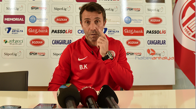 Bülent Korkmaz: "Fenerbahçe maçını kazanmak istiyoruz"