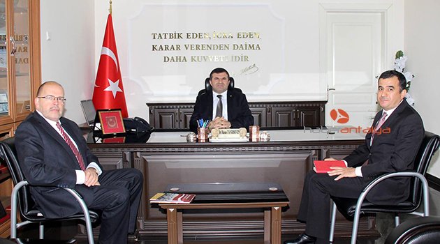 BÜYÜKELÇİDEN KAYMAKAMA ZİYARET