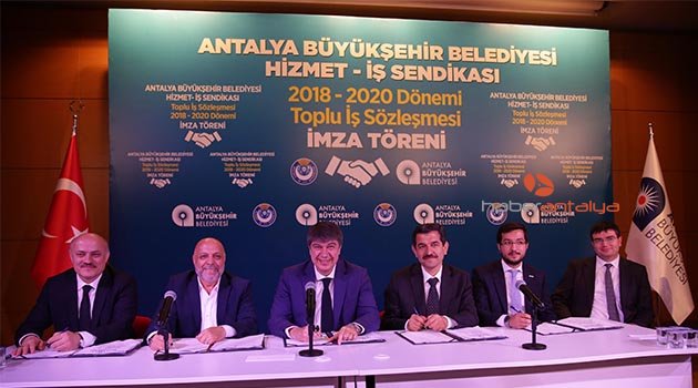 Büyükşehir’de işçiyi sevindiren sözleşme