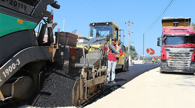 Büyükşehir’den Finike’ye asfalt seferberliği