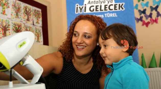 Büyükşehir'den miniklere göz taraması
