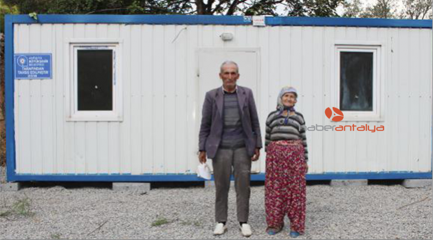 Büyükşehir'den Yeter çiftine sıcak yuva
