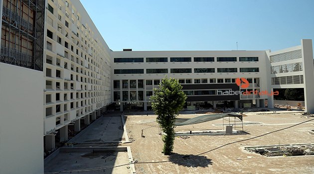 BÜYÜKŞEHİR'İN YENİ BİNASINDA SONA YAKLAŞILDI