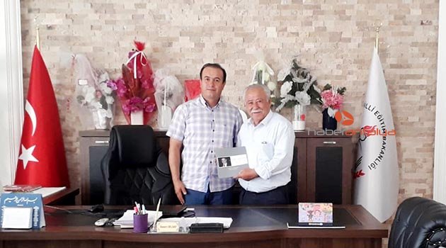 Cadıl'dan Müdür Yıldız'a ziyaret