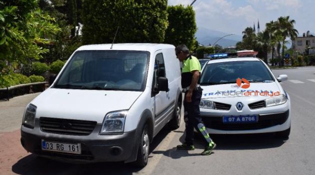 Çalıntı araç PTS sayesinde yakalandı
