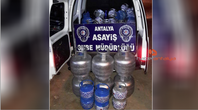Çalıştığı bayiden 111 tüp çaldı