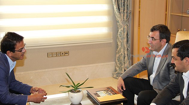 ÇANDIR CEVDET YILMAZ’A ANTALYA EKONOMİSİNİ ANLATTI