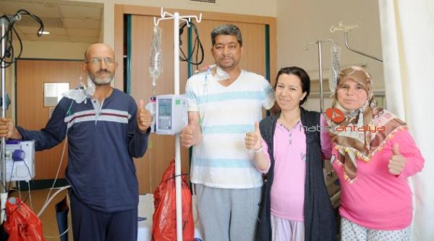 Çapraz nakille yaşama tutundular