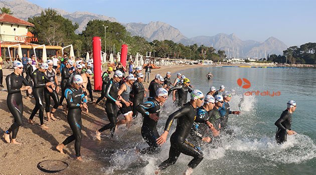 Carraro Kemer Triathlonu tamamlandı