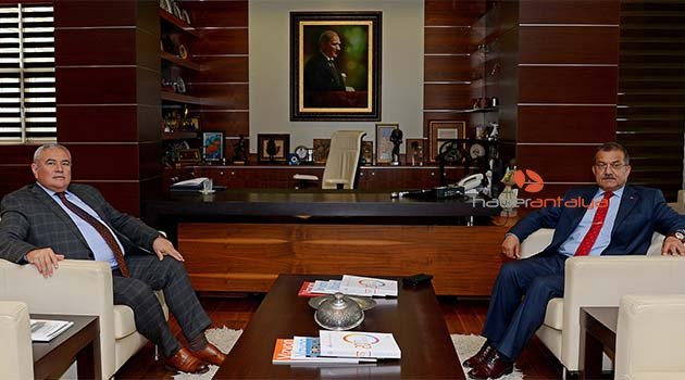 Celal Uzunkaya'dan veda ziyareti