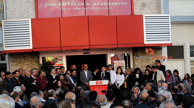 CHP ANTALYA'DA SEÇİME DOĞRU