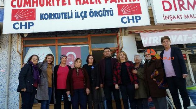 CHP Korkuteli'de kadın kolları seçimi