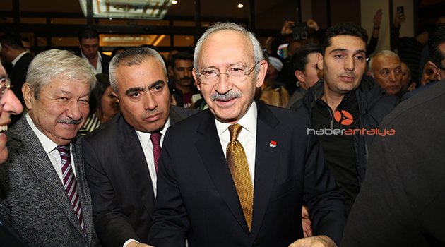 CHP Lideri Kılıçdaroğlu, Antalya'da