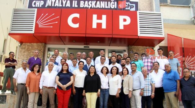 CHP’nin Antalya adaylarının ilk toplantısı