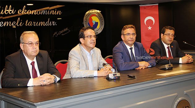 CHP'den ATSO VE ATB'ye ziyaret