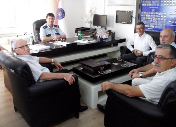 CHP'DEN EMNİYET MÜDÜRÜNE ZİYARET