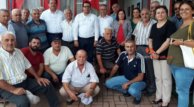 CHP'liler Gündoğmuş'ta buluştu