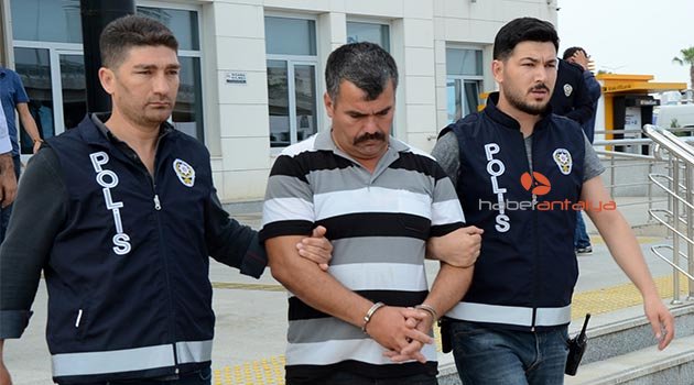 Cinayet sanığı Serik'te yakalandı