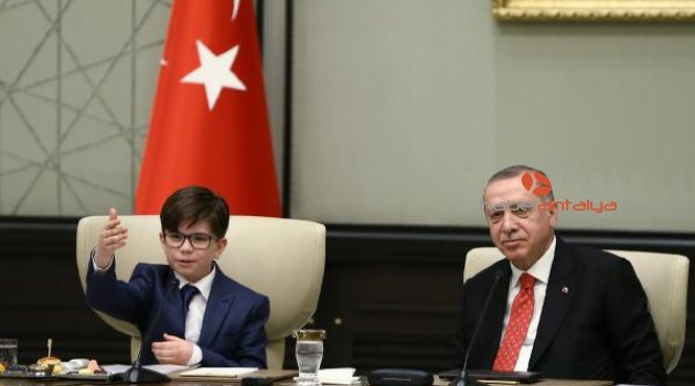 Çocuk Cumhurbaşkanı Fatih Mintaş oldu