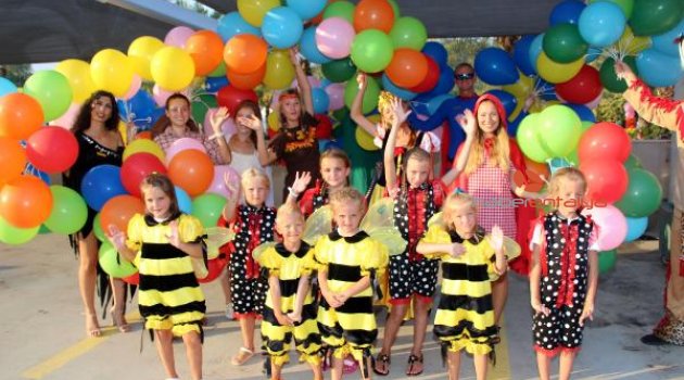 Çocuklar festivalde coştu