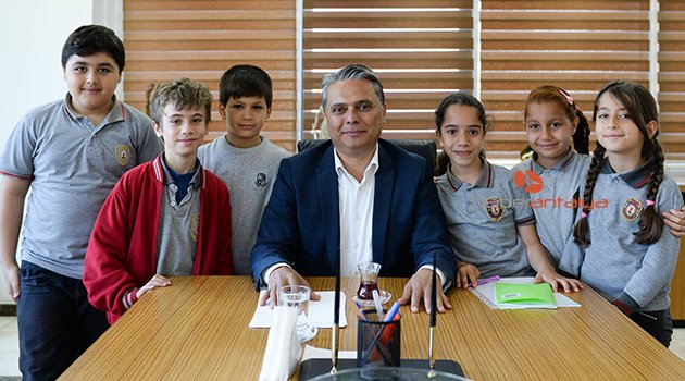 ÇOCUKLAR SORDU BAŞKAN UYSAL YANITLADI