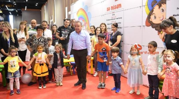 Çocukları mutlu eden fuar