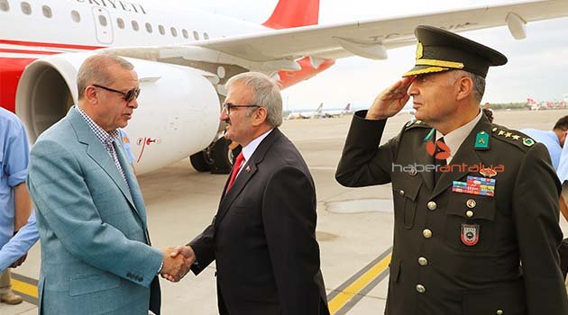 Cumhurbaşkanı Erdoğan Antalya’da