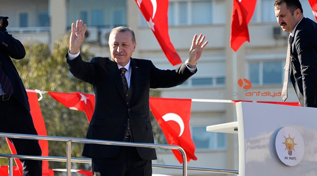 Cumhurbaşkanı Erdoğan Antalya'da halka hitap etti