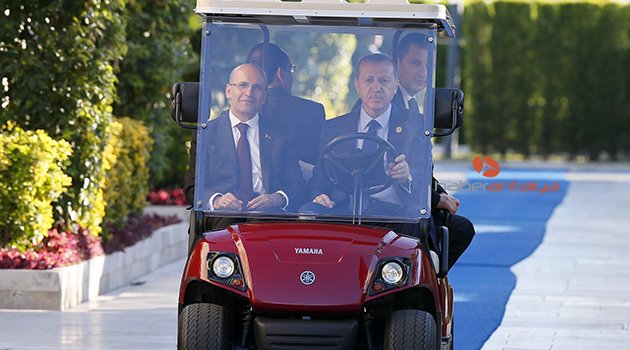 CUMHURBAŞKANI ERDOĞAN "BUGGY" KOLTUĞUNDA