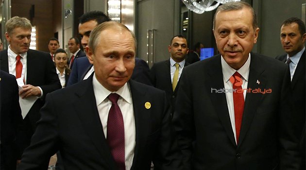 CUMHURBAŞKANI ERDOĞAN, PUTİN İLE GÖRÜŞTÜ