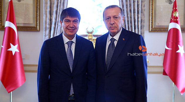 Cumhurbaşkanı Erdoğan'la Antalya sohbeti