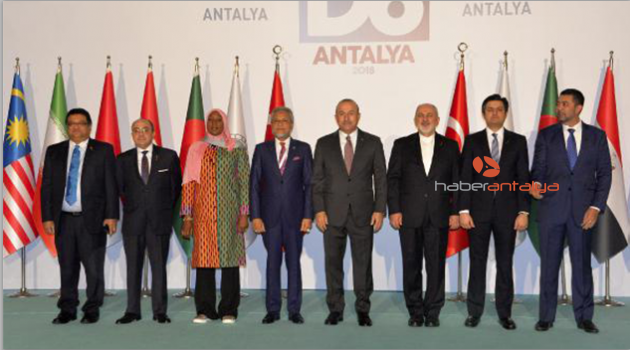 D-8 Dışişleri Bakanlar Konseyi Antalya'da