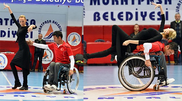 DANS SEVGİSİ ENGEL TANIMADI