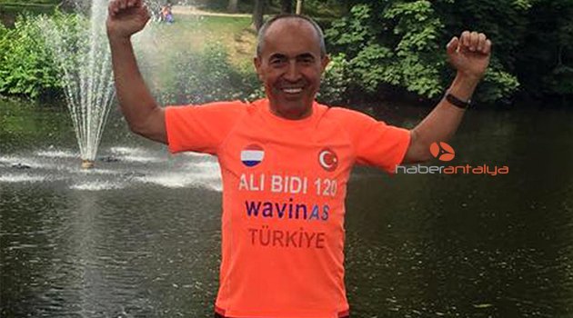 DEMİR ADAM HOLLANDA'DAN MADALYAYLA DÖNDÜ